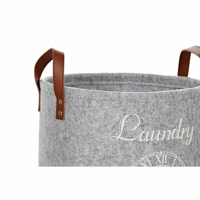 Set de Coșuri DKD Home Decor 34 x 34 x 32 cm Poliuretan (2 Unități)