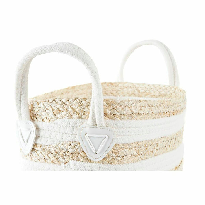 Coș DKD Home Decor 33 x 16 x 19 cm Fibră naturală