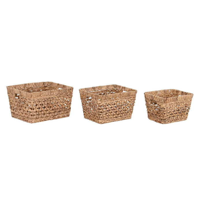 Set de Coșuri DKD Home Decor 40 x 35 x 23 cm Boho