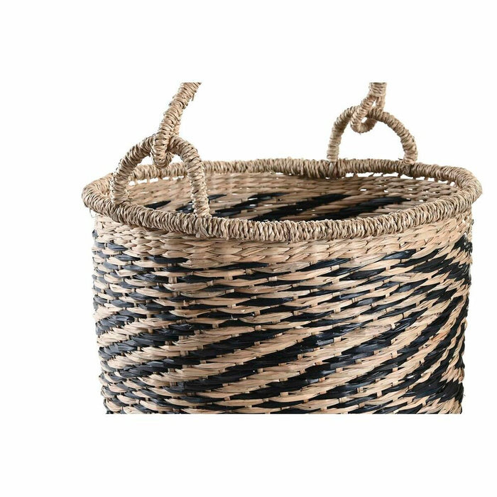 Set de Coșuri DKD Home Decor Colonial (35 x 35 x 36 cm)