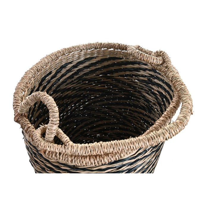 Set de Coșuri DKD Home Decor Colonial (35 x 35 x 36 cm)