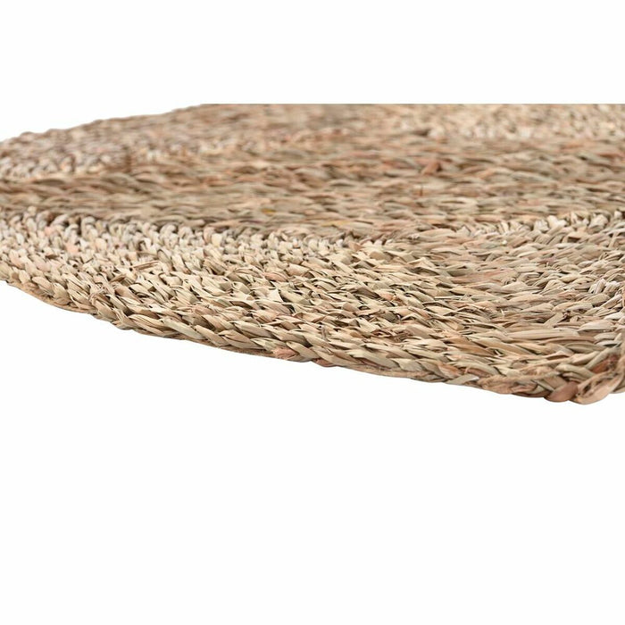 Covor DKD Home Decor 150 x 0,5 x 150 cm Natural Poliester Iarbă de mare