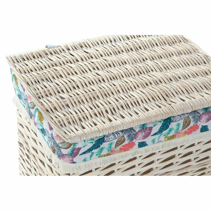 Set de Coșuri DKD Home Decor Poliester răchită (47 x 35 x 56 cm)