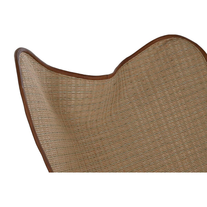 Scaun DKD Home Decor Metal Ratan (74 x 78 x 92 cm)