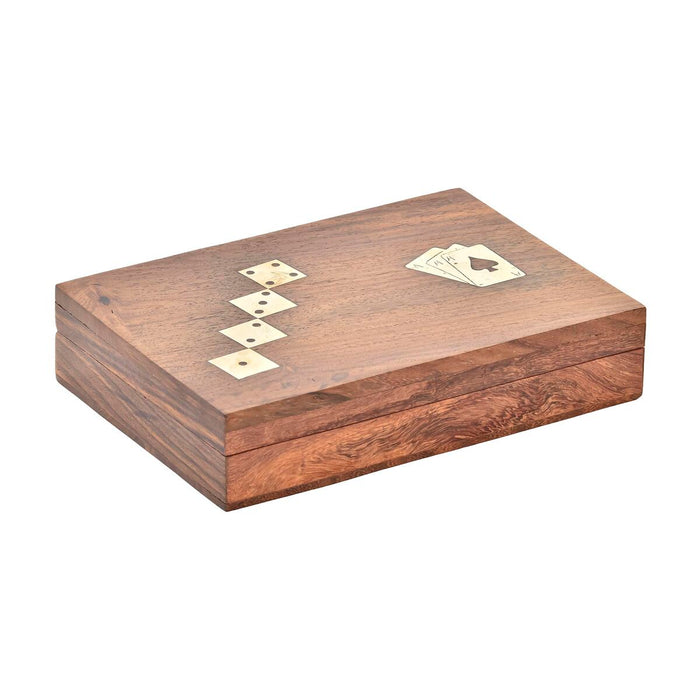 Set de 3 Jocuri de Societate DKD Home Decor 17 x 12 x 3,5 cm