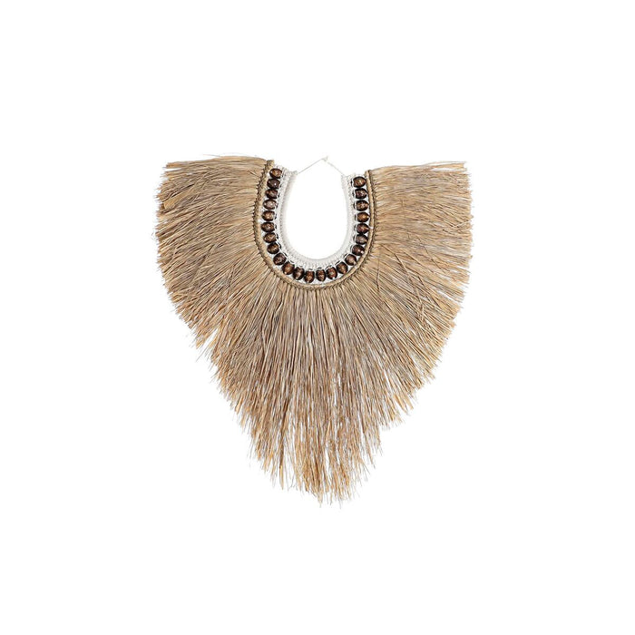 Decorațiune de Perete DKD Home Decor Natural Iută Etnic (62 x 3 x 65 cm)