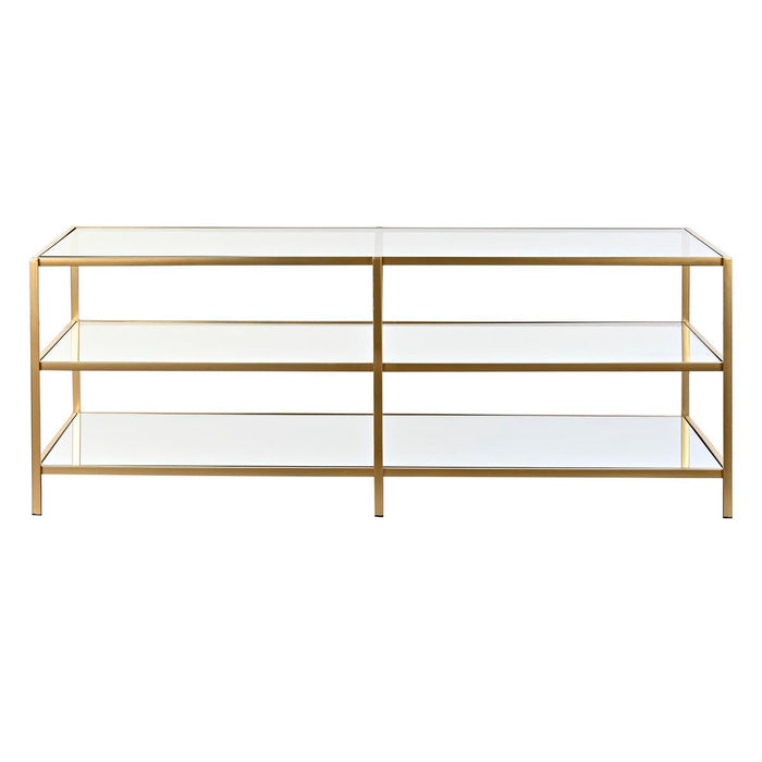 Masa de Cafea DKD Home Decor Auriu* 120 x 50 x 45 cm Oglindă Metal