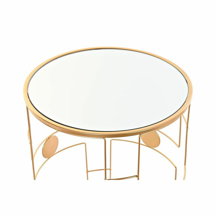 Set de 2 Măsuțe DKD Home Decor Auriu* 40 x 40 x 54,5 cm