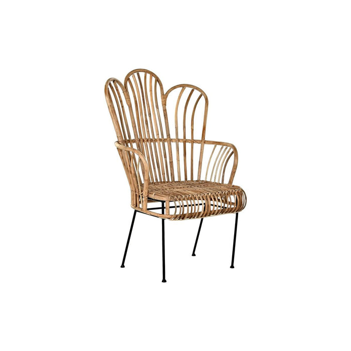 Scaun cu Mânere DKD Home Decor Natural 68 x 46 x 106 cm