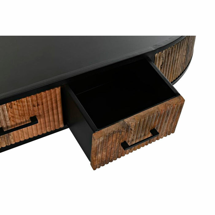 Masa de Cafea DKD Home Decor Metal Lemn de mango 30 x 40 cm 130 x 70 x 46 cm