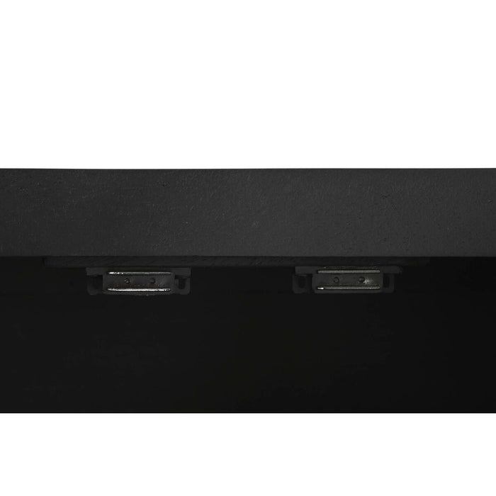 Servantă DKD Home Decor Negru Ratan Lemn de mango (160 x 40 x 90 cm)