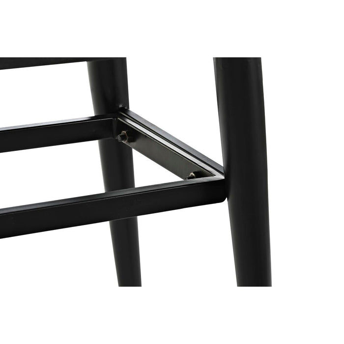 Consolă DKD Home Decor Natural Negru Ratan Lemn de mango (125 x 40 x 76 cm)