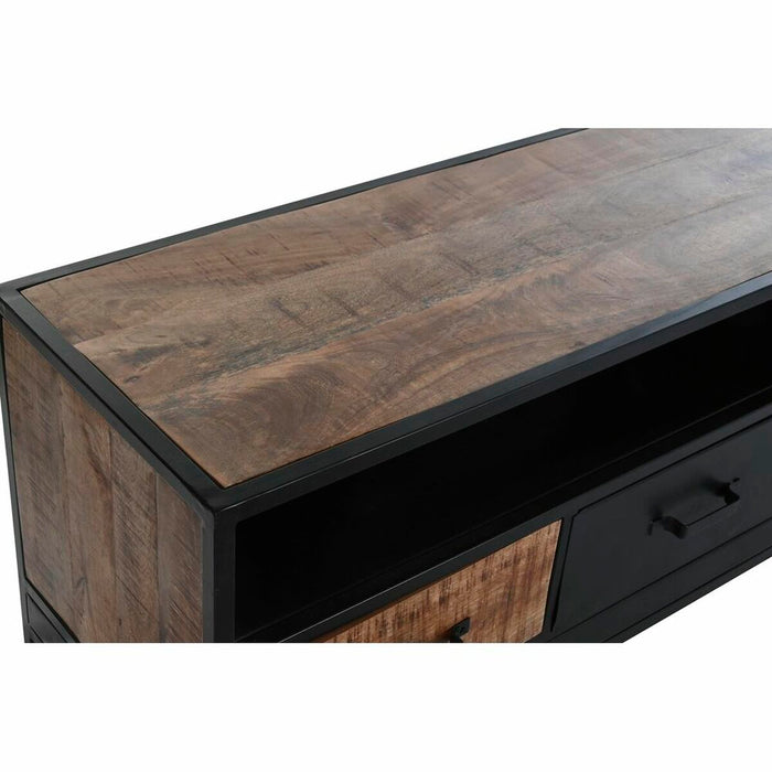 Mobilă TV DKD Home Decor Metal Lemn de mango (125 x 40 x 55 cm)
