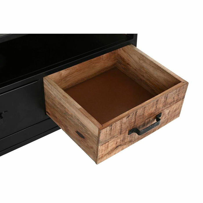 Mobilă TV DKD Home Decor Metal Lemn de mango (125 x 40 x 55 cm)