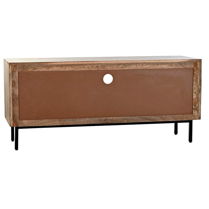 Mobilă TV DKD Home Decor Metal Lemn de mango (125 x 40 x 55 cm)