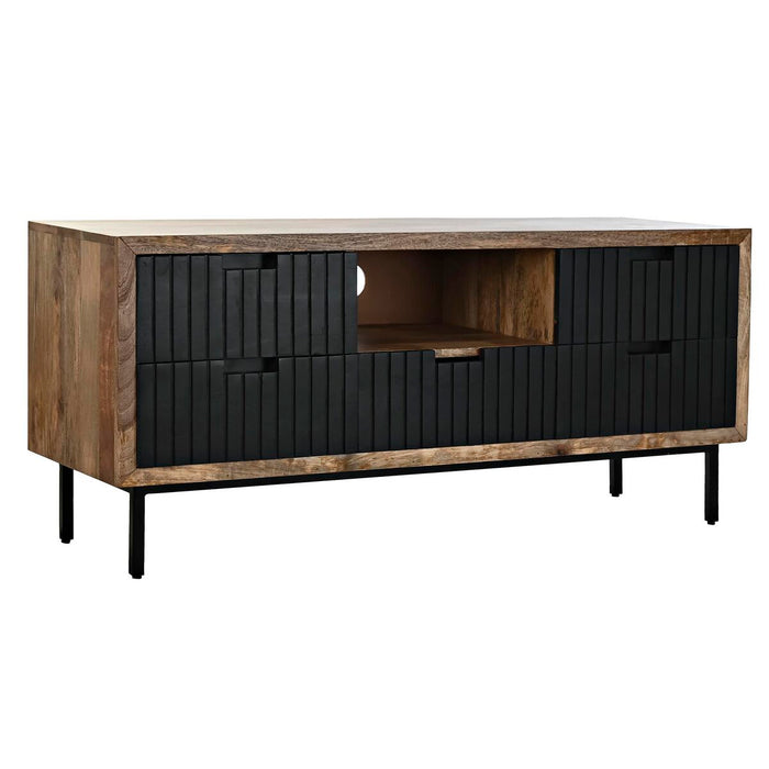 Mobilă TV DKD Home Decor Metal Lemn de mango (125 x 40 x 55 cm)