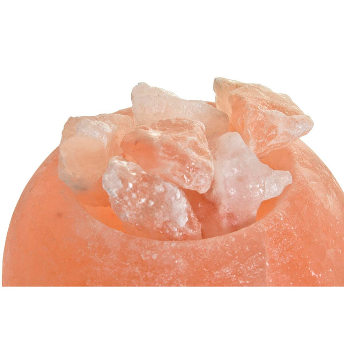 Decorare ușoară DKD Home Decor Sare Portocaliu 15 W 16 x 16 x 18 cm