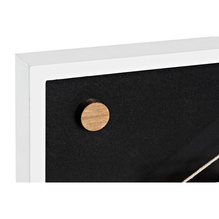 Figură Decorativă DKD Home Decor Alb Maro Barco 40 x 3,5 x 20 cm