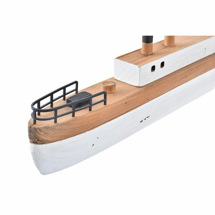 Figură Decorativă DKD Home Decor 59 x 6 x 16 cm Alb Barco