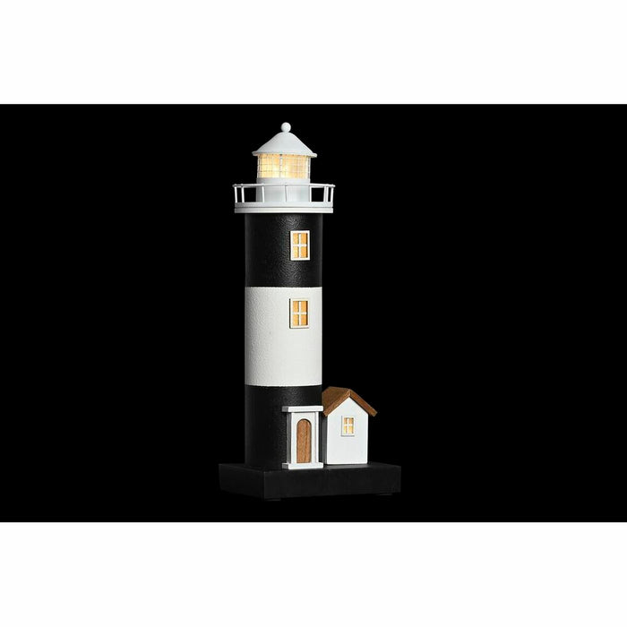 Decorare ușoară DKD Home Decor 15 x 10 x 37 cm Lemn Far