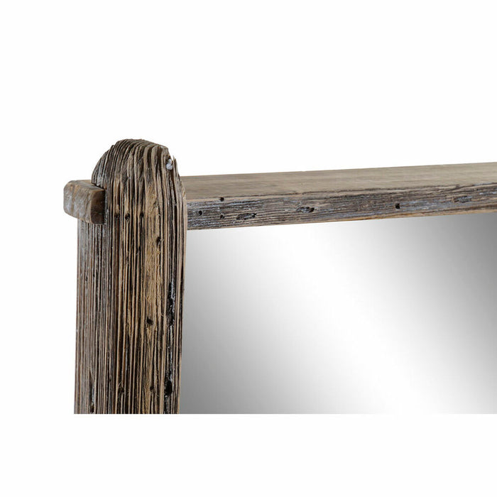 Oglindă de perete DKD Home Decor Natural Lemn Geam Vintage 47 x 8 x 70 cm