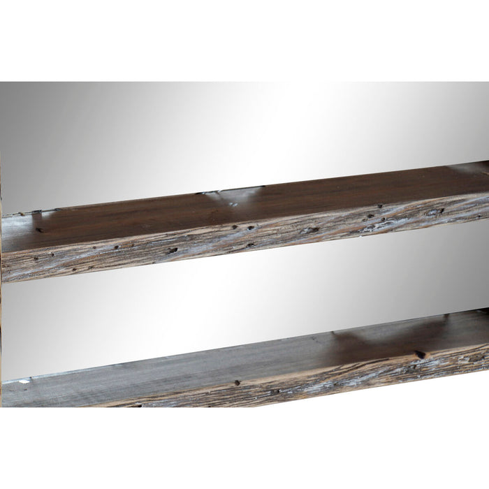 Oglindă de perete DKD Home Decor Natural Lemn Geam Vintage 47 x 8 x 70 cm