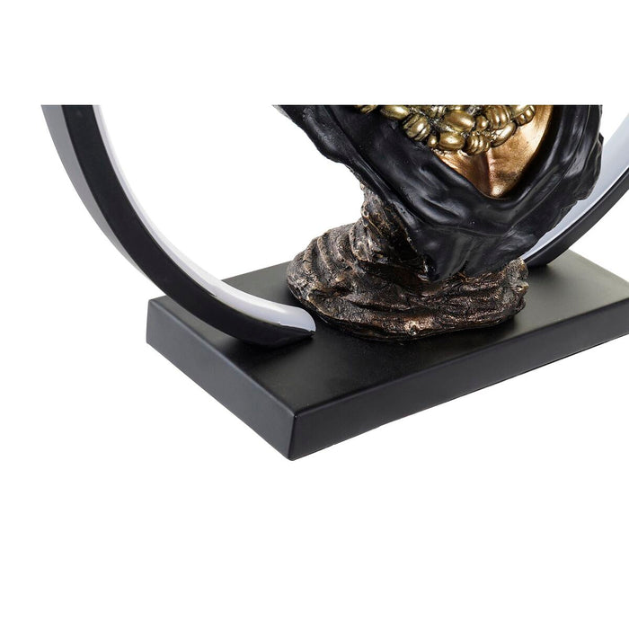 Decorare ușoară DKD Home Decor Rășină Africană (35,5 x 11 x 36 cm)