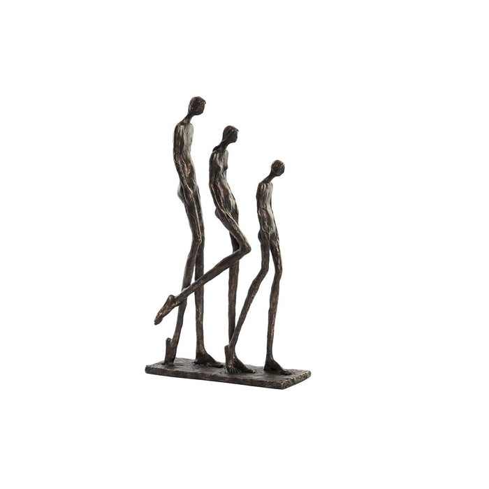 Figură Decorativă DKD Home Decor 23 x 8,5 x 39 cm Cupru Familie