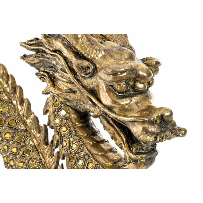 Figură Decorativă DKD Home Decor Auriu* Oriental 52 x 14 x 32 cm