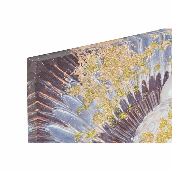 Tablou DKD Home Decor Buda 60 x 3 x 80 cm Oriental (2 Unități)