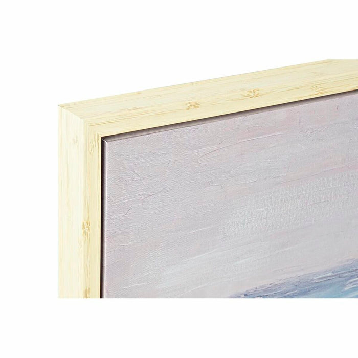 Tablou DKD Home Decor 100 x 4 x 100 cm Mediterană (2 Unități)