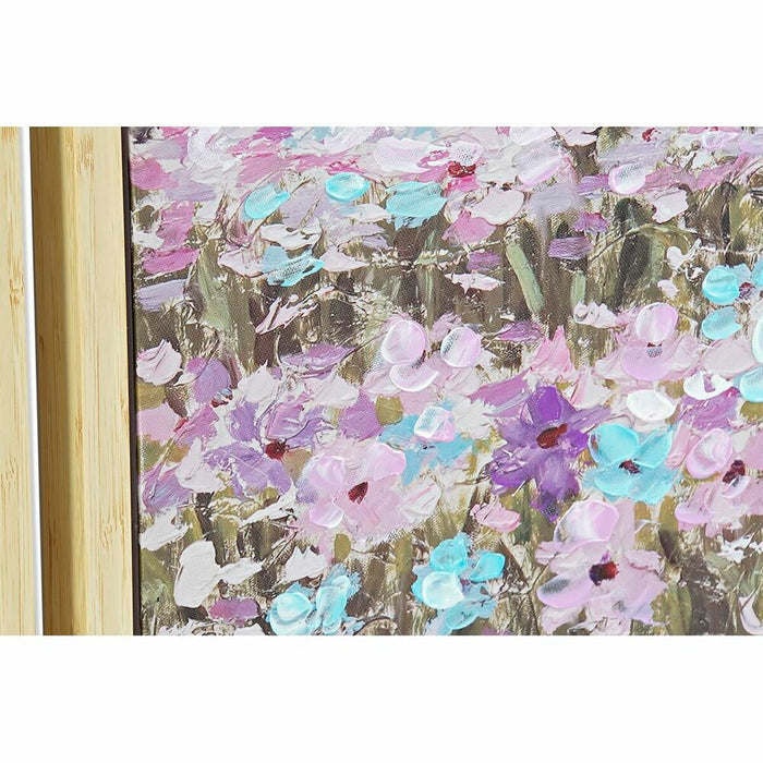 Tablou DKD Home Decor 100 x 4 x 100 cm Mediterană (2 Unități)
