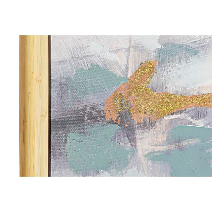 Set de 2 tablouri DKD Home Decor Abstract 120 x 4 x 120 cm Urban