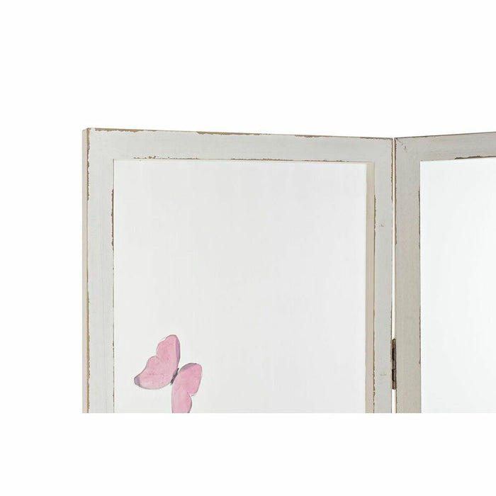 Paravan pliant DKD Home Decor Tropical Transparent Lemn MDF 150 x 2 x 180 cm