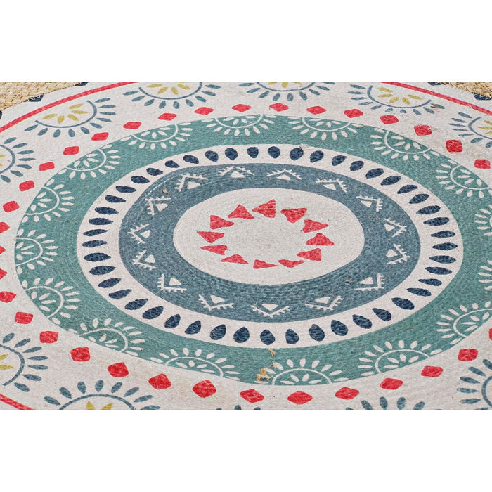Covor DKD Home Decor Maro Multicolor (200 x 200 x 0,75 cm)