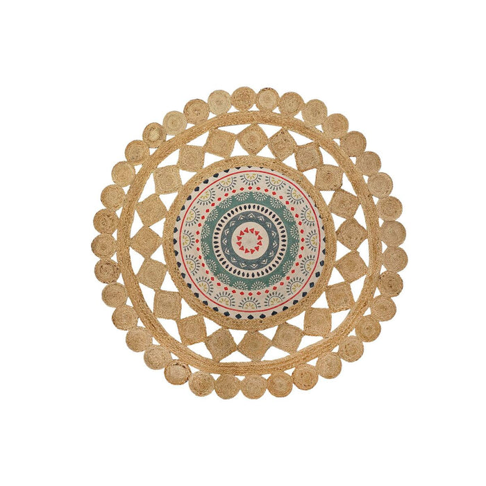 Covor DKD Home Decor Maro Multicolor (200 x 200 x 0,75 cm)
