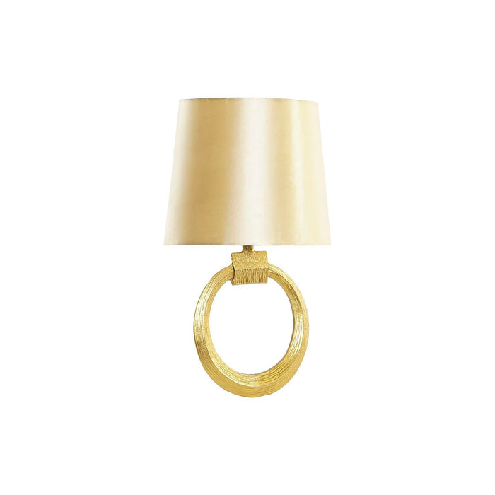 Lampă de Perete DKD Home Decor Auriu* Poliester Aluminiu 220 V 50 W Modern (36 x 16 x 60 cm)
