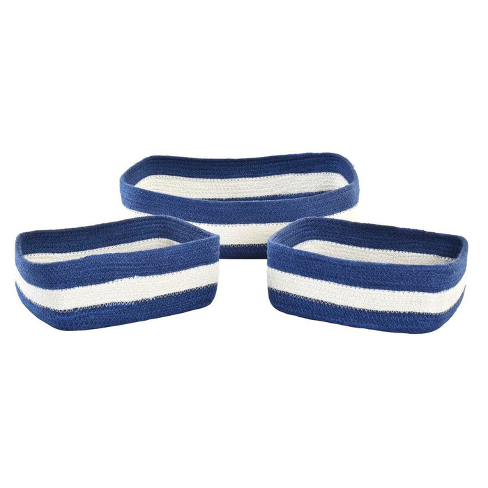 Set de Coșuri DKD Home Decor 36 x 24 x 10 cm 9,5 cm Iută