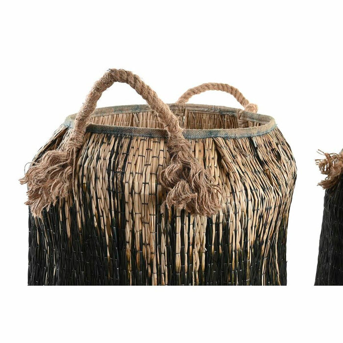 Set de Coșuri DKD Home Decor Colonial (44 x 44 x 48 cm)