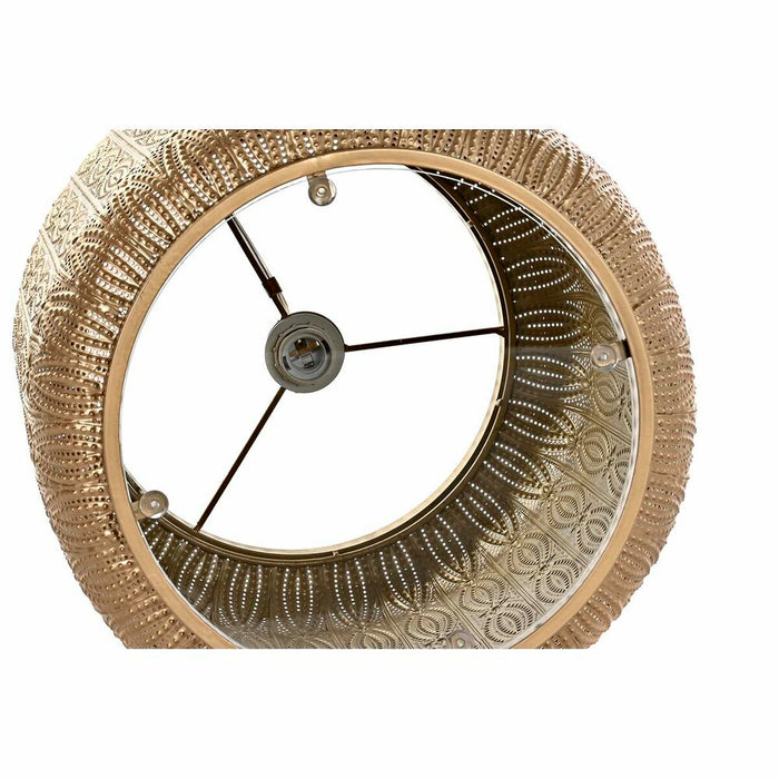 Masa laterală DKD Home Decor Auriu* Metal Arab (42 x 42 x 44 cm)
