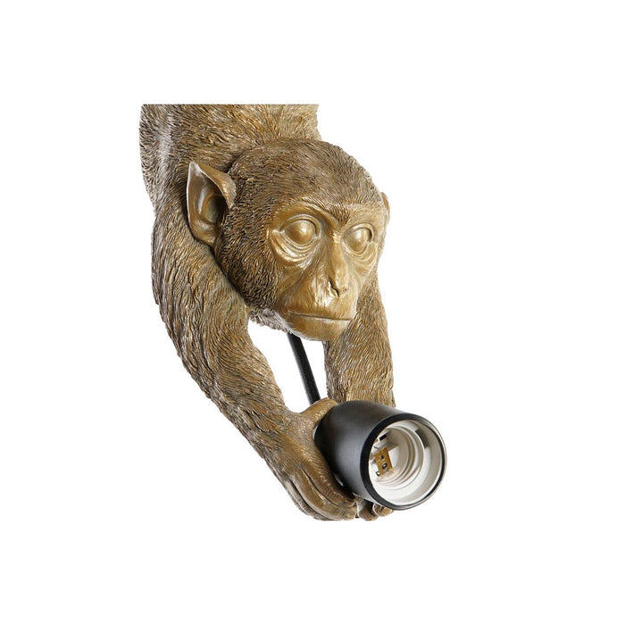 Lustră DKD Home Decor Auriu* Rășină 50 W 21,5 x 13,5 x 38,5 cm