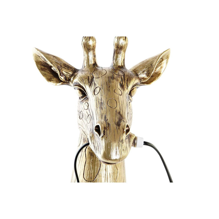Lampă de Perete DKD Home Decor Auriu* Rășină 50 W Colonial Girafă 220 V 21 x 20 x 38 cm