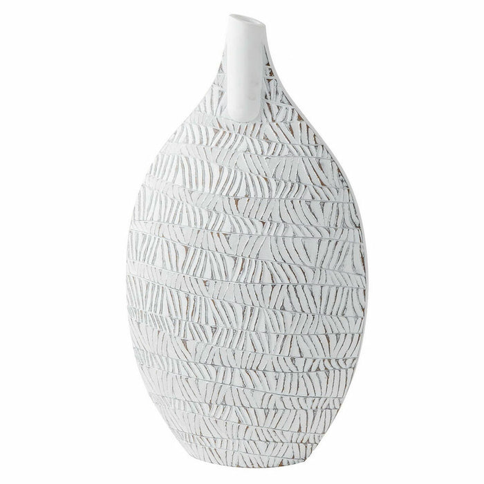 Vază DKD Home Decor Alb Rășină Modern 32 x 13 x 57 cm