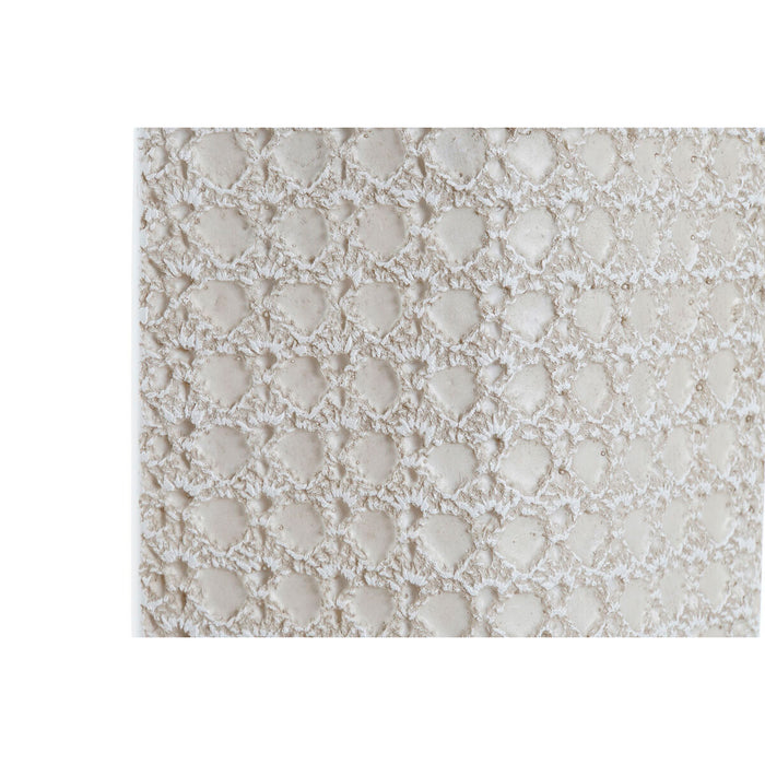 Vază DKD Home Decor 17 x 10 x 47 cm Alb Rășină Modern