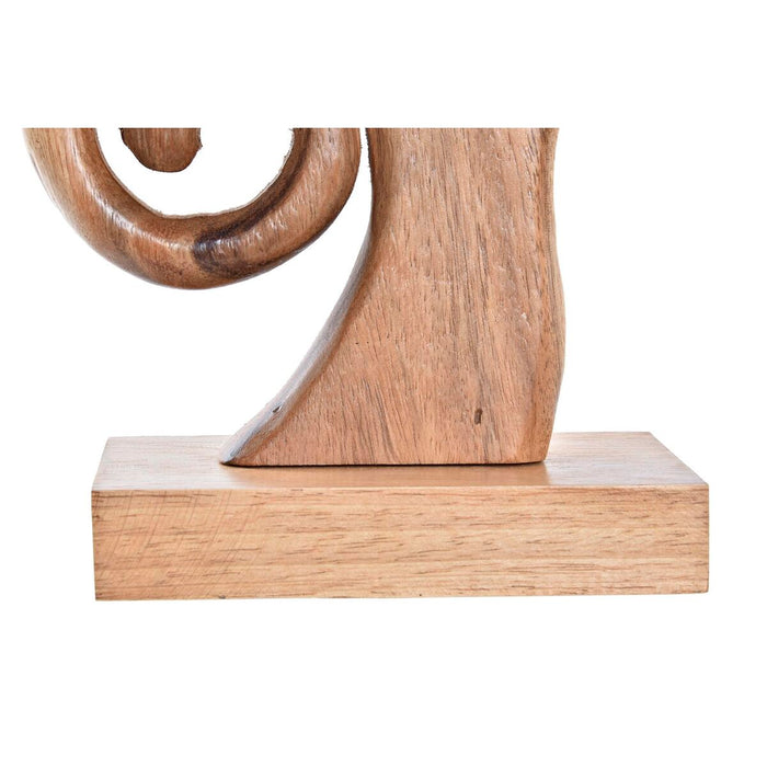 Decor DKD Home Decor Copac Aluminiu Salcâm (18 x 9,5 x 38 cm)