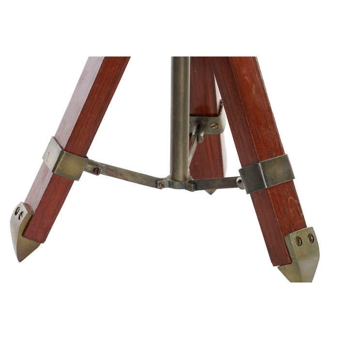 Glob Pământesc DKD Home Decor Maro Auriu* Metal Lemn de mango 20 x 20 x 50 cm