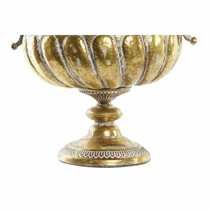Ghiveci DKD Home Decor Aurie Pahar Decorativă Metal (42,5 x 38,5 x 36,5 cm)