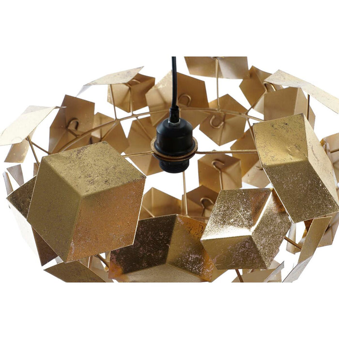 Lustră DKD Home Decor Auriu* 220 V 50 W (47 x 47 x 37 cm)