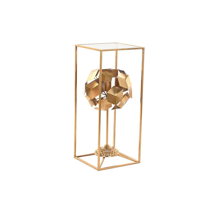 Lampă de masă DKD Home Decor Auriu* 220 V 50 W Modern Geometric (30 x 30 x 71 cm)
