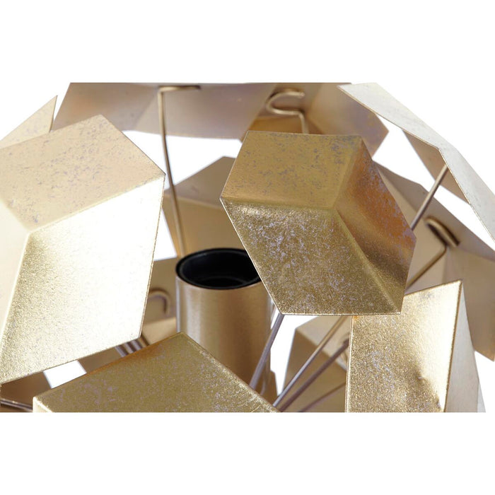 Lampă de masă DKD Home Decor Auriu* 220 V 50 W Modern Geometric (29 x 29 x 45 cm)
